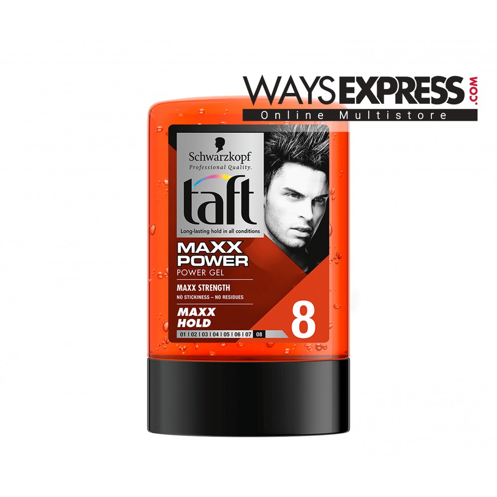 SCHWARZKOPF TAFT MAXX POWER GEL MAX STRENGTH 300ML