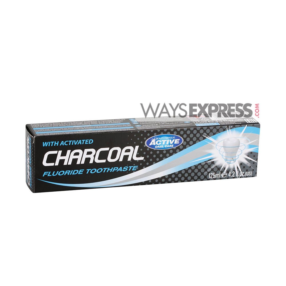 fluoride charcoal toothpaste