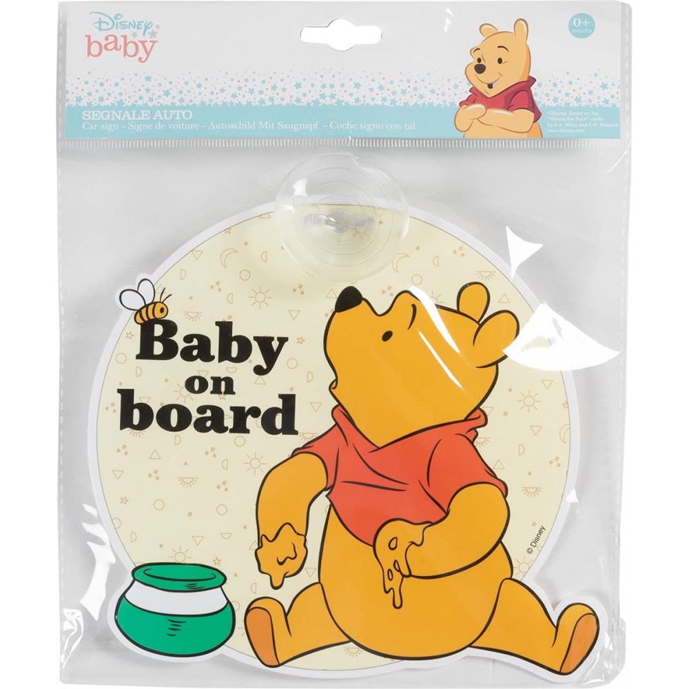 Disney Baby On Board Winnie The Pooh Sign