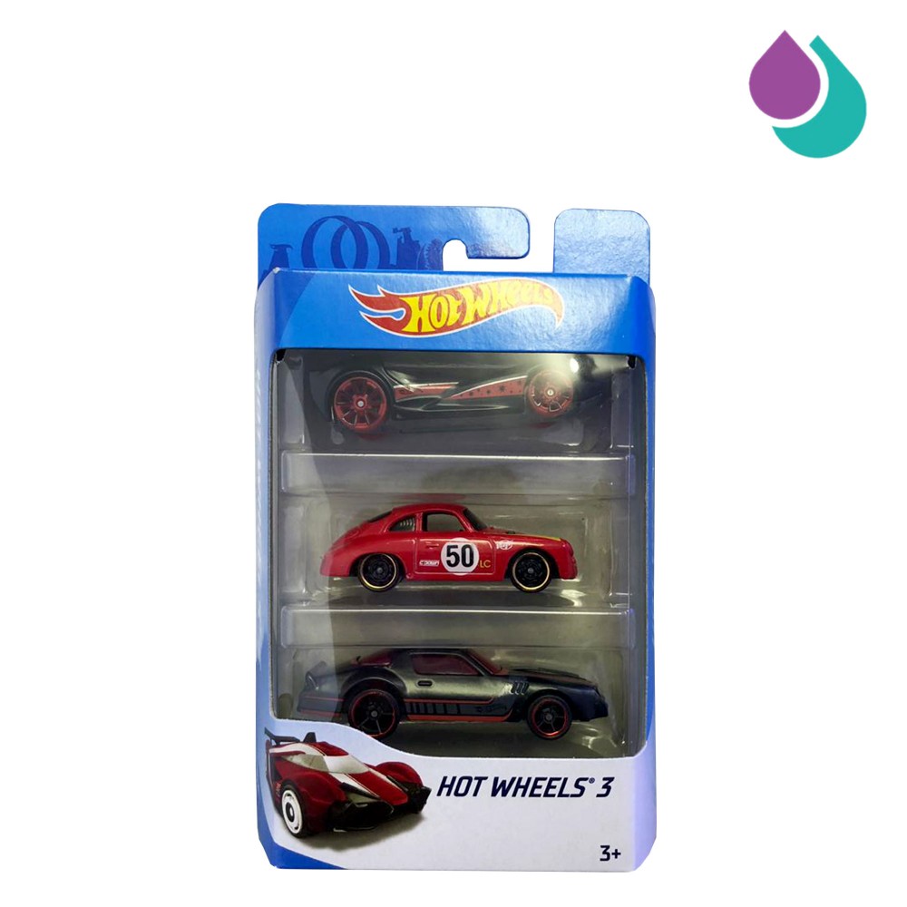 3 pack hot wheels