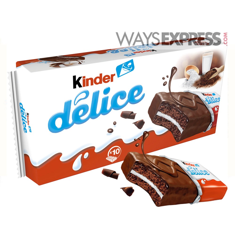 KINDER DELICE CAKE BAR 10X39g