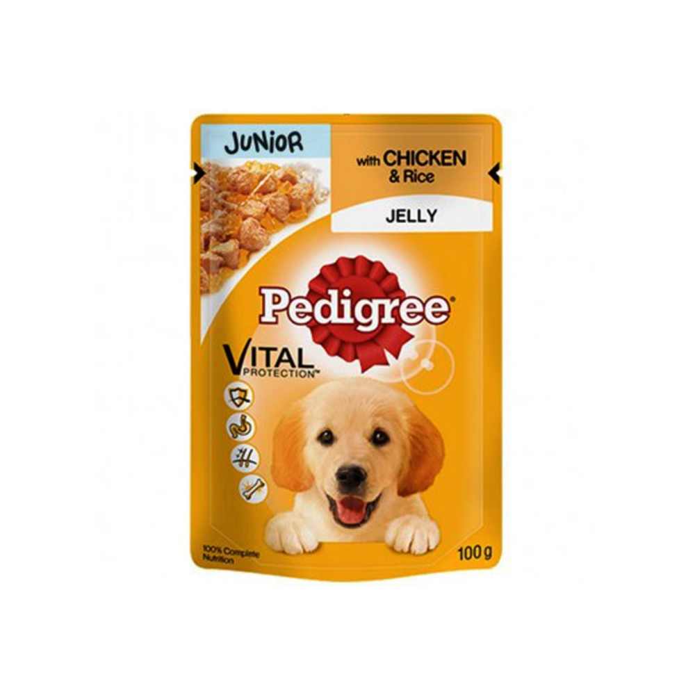 pedigree dog food in jelly