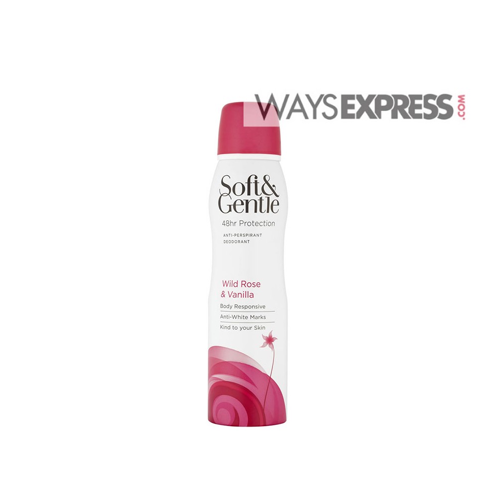 soft and gentle wild rose and vanilla